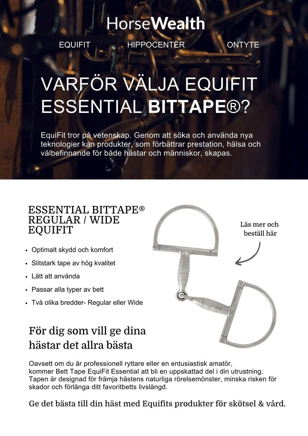 Varför välja EquiFit Essential BitTape?