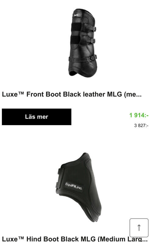 Luxe™ Boots Black leather in Outlet