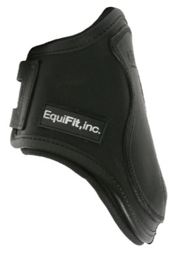 EquiFit Luxe™ Hind Boot Black MLG (Medium Large)