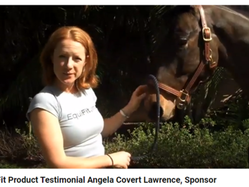 Julkalender: Lucka 14- EquiFit Product Testimonial Angela Covert Lawrence, Sponsor