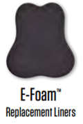 EquiFit E-Foam Replacement Liners for EXP3; Front